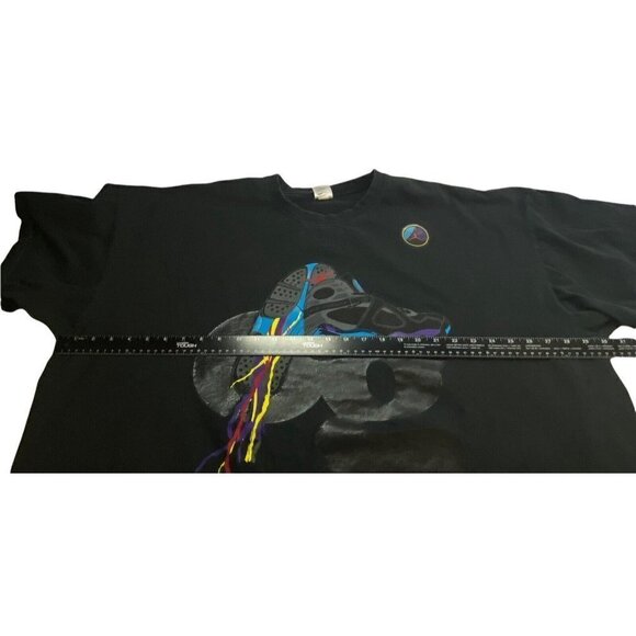NIKE Men Air Jordan Graphic Short Sleeve T-Shirt Black 4XL 46-3 - Picture 4 of 8